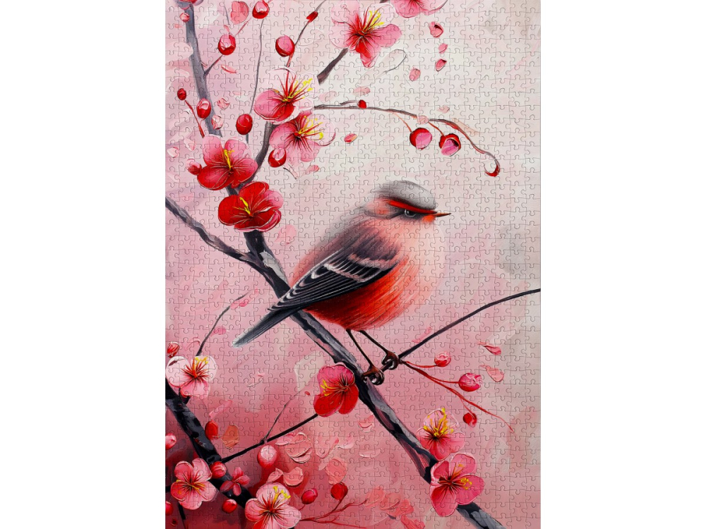 Puzzle 1000 piese Enjoy – Ruby Songbird [2]