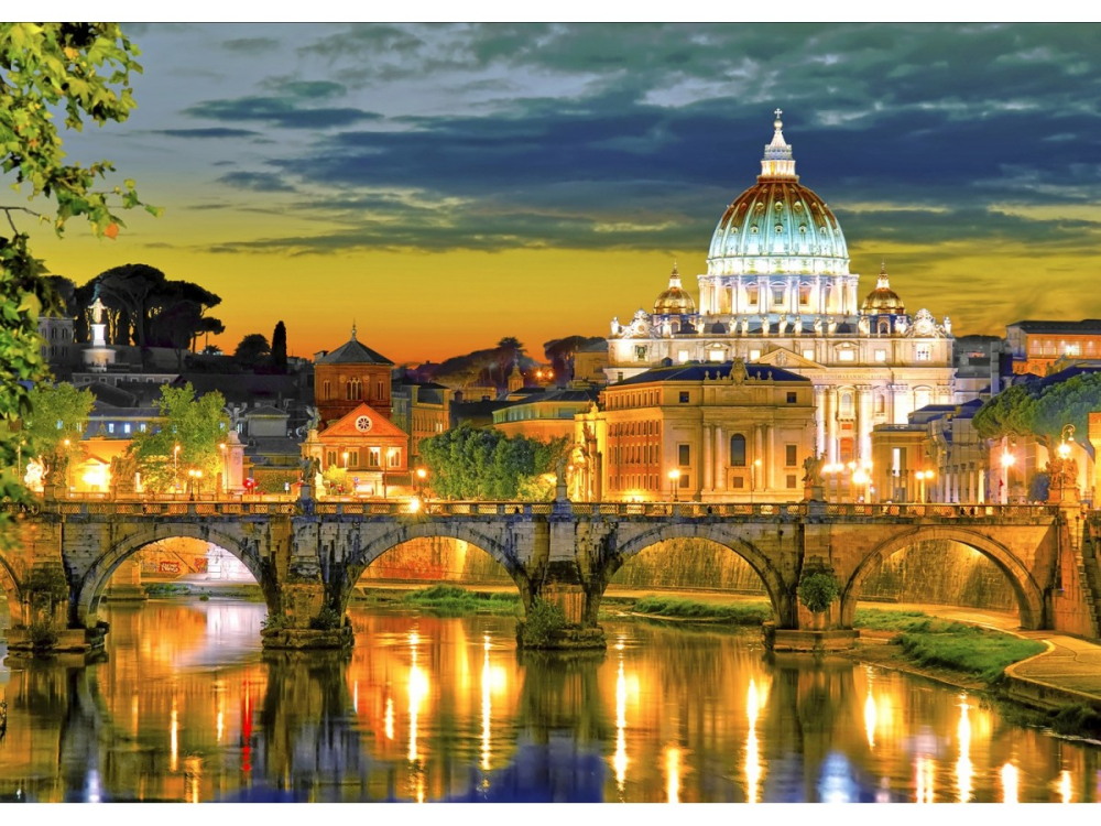 Puzzle 1000 piese Enjoy – Saint Peter’s Basilica, Vatican [2]