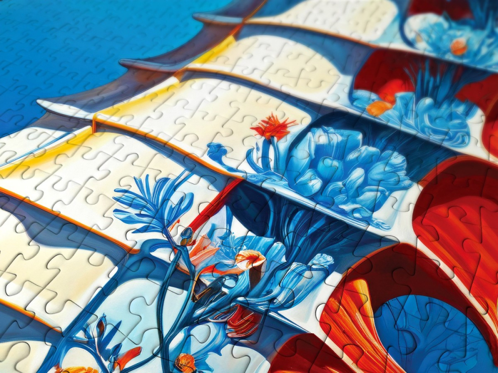 Puzzle 1000 piese Enjoy – Sea Horse [5]