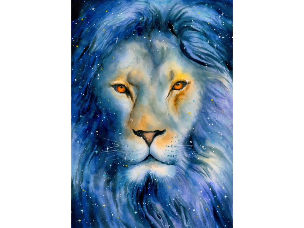 Puzzle 1000 piese Enjoy – Starry Lion [2]