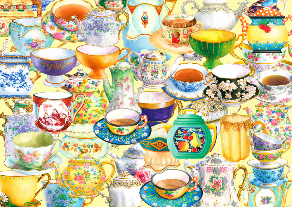 Puzzle 1000 piese Enjoy – Tea Time [2]
