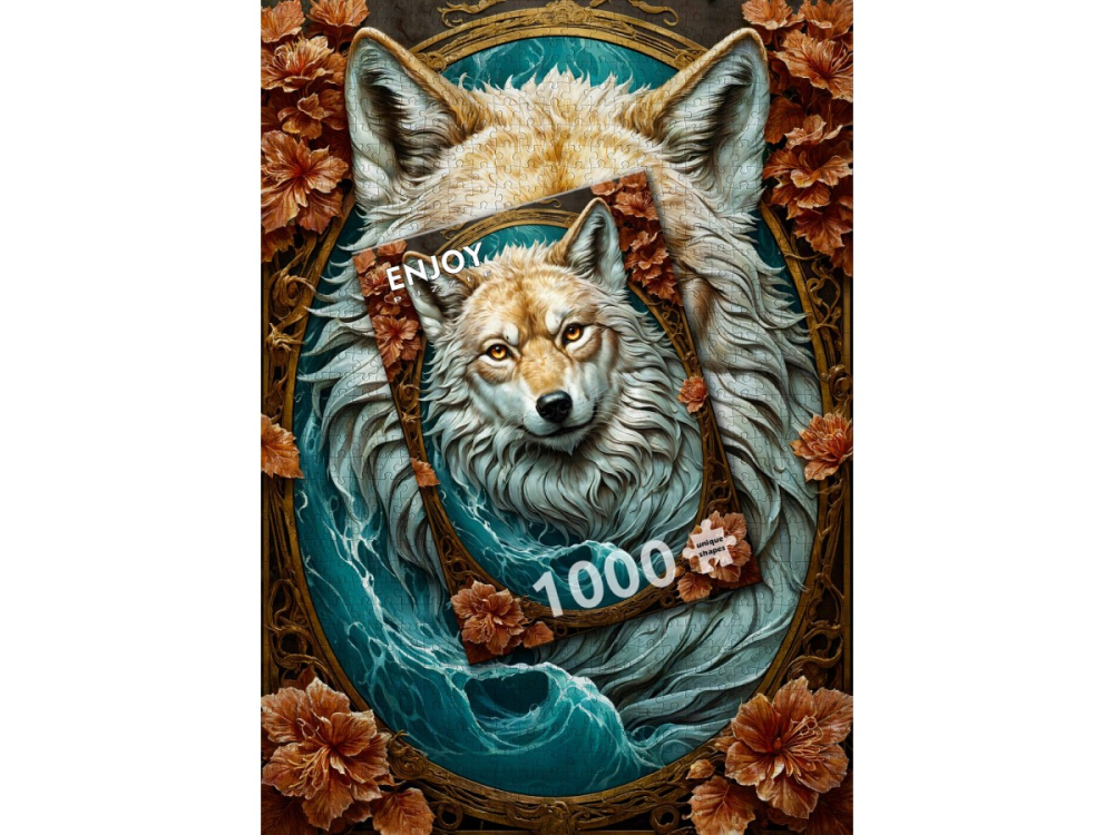 Puzzle 1000 piese Enjoy – The Wolf [4]