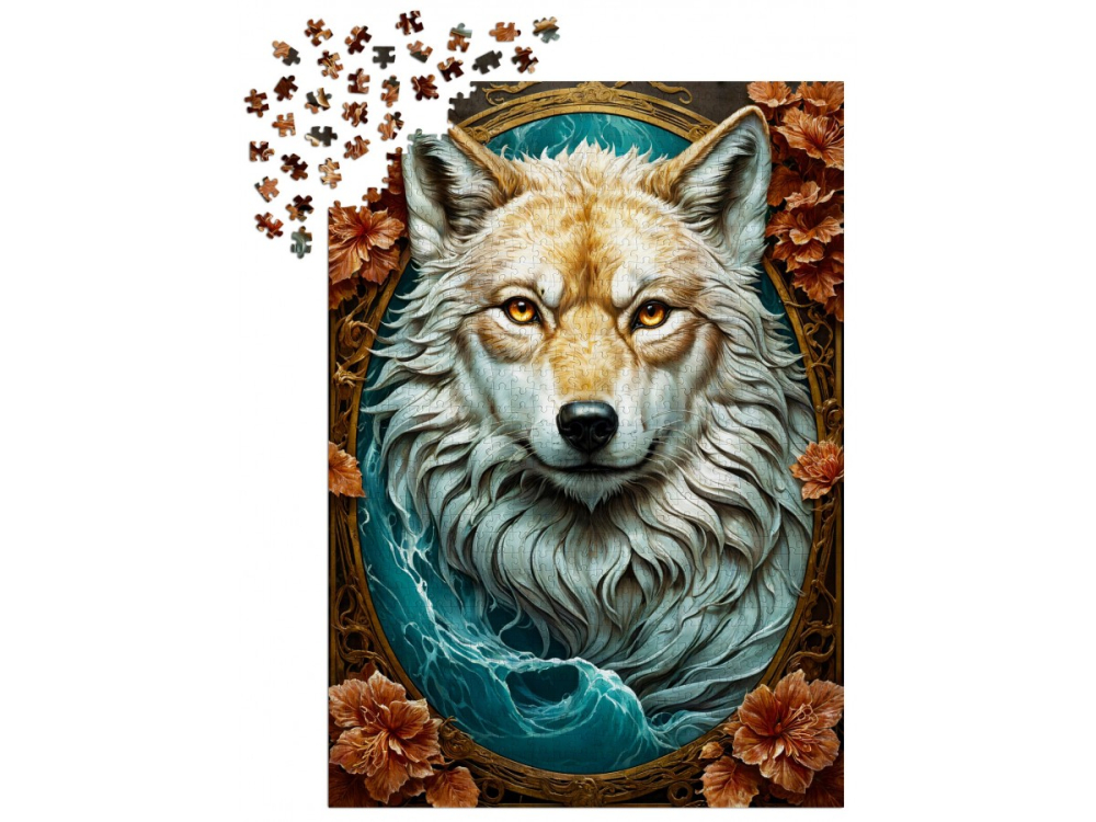 Puzzle 1000 piese Enjoy – The Wolf [3]