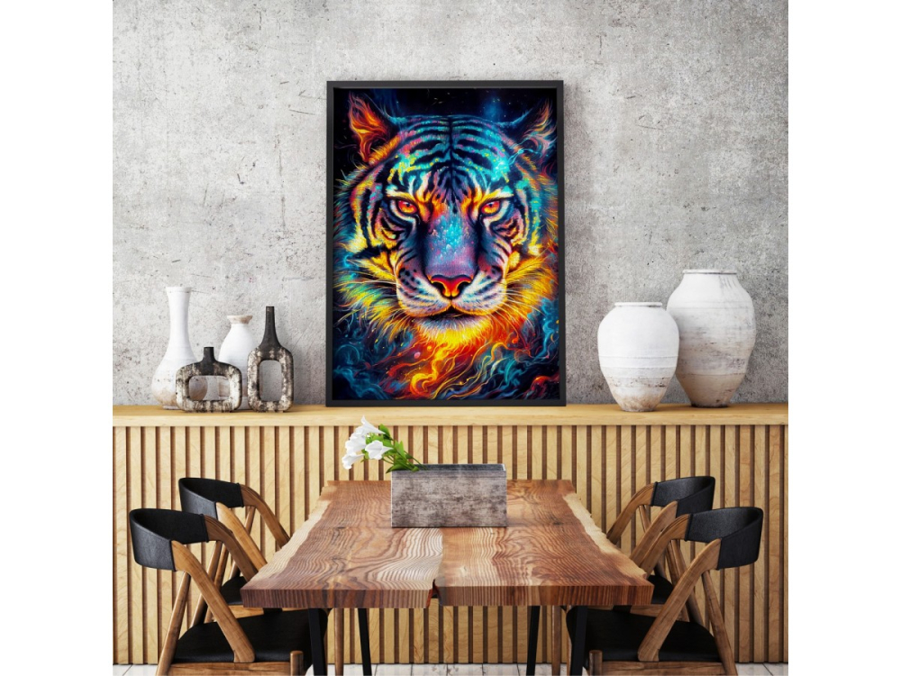 Puzzle 1000 piese Enjoy – Tiger Resilience [6]