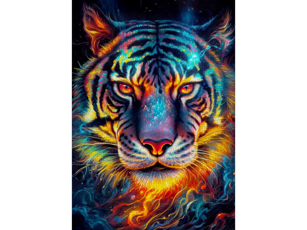 Puzzle 1000 piese Enjoy – Tiger Resilience [2]