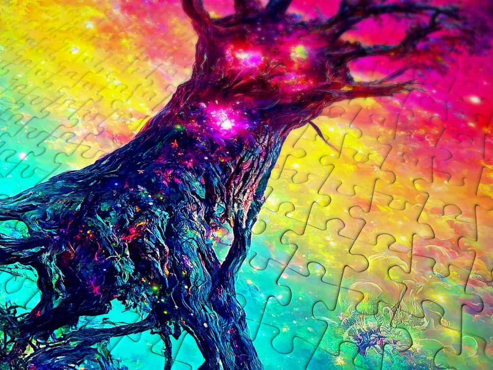 Puzzle 1000 piese Enjoy – Tree of the Universe [5]
