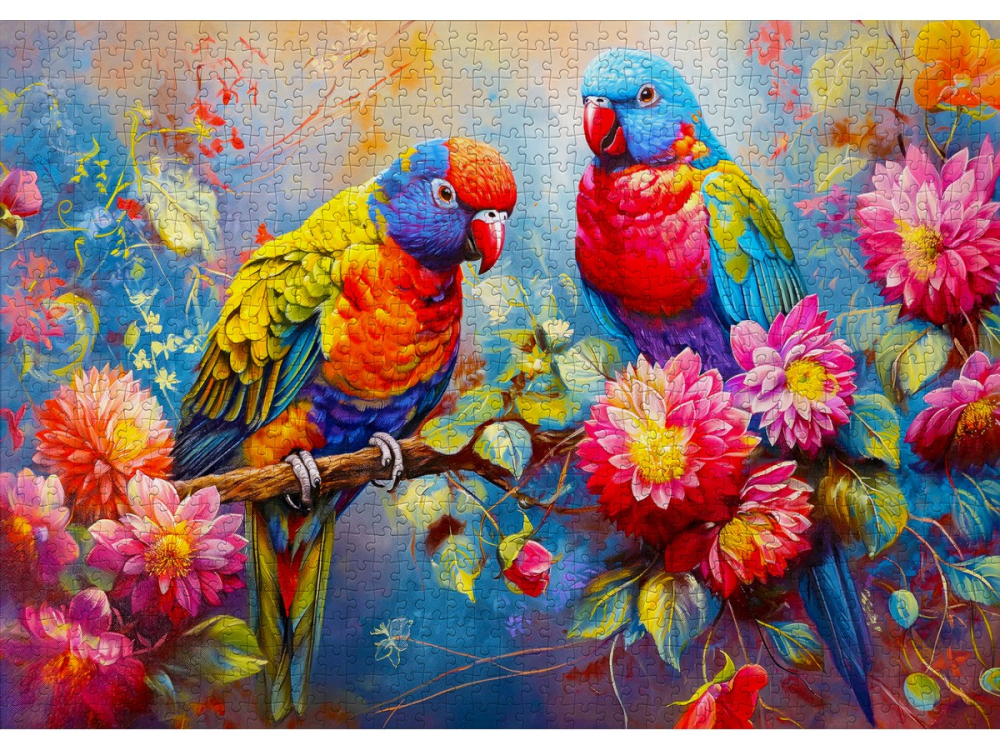 Puzzle 1000 piese Enjoy – Tropical Companions [2]