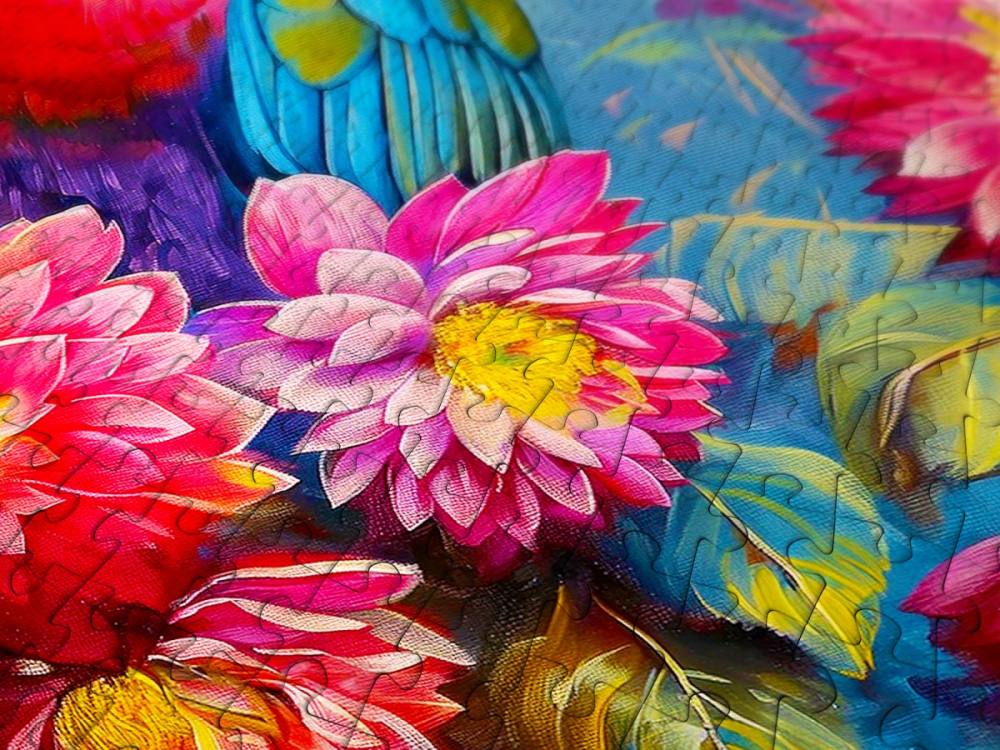 Puzzle 1000 piese Enjoy – Tropical Companions [5]