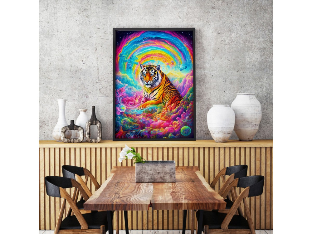 Puzzle 1000 piese Enjoy – Where Tigers Reign [6]