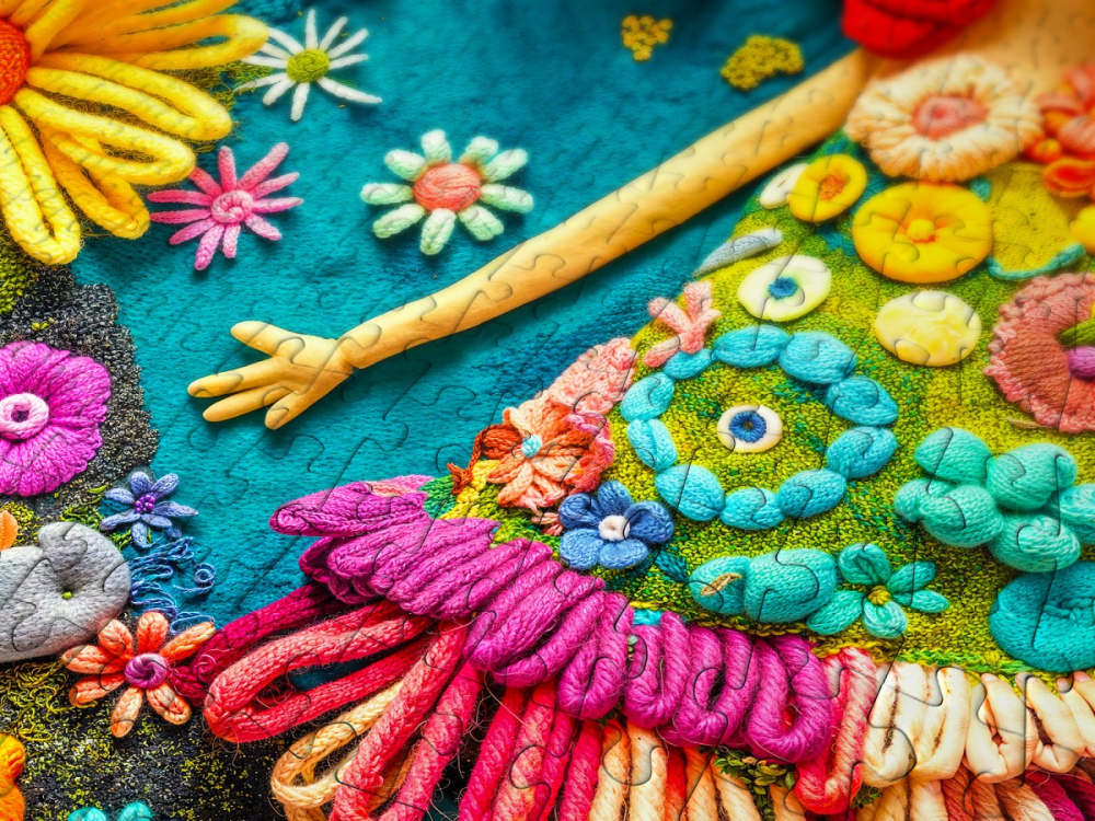 Puzzle 1000 piese Enjoy – Yarned Joy [5]