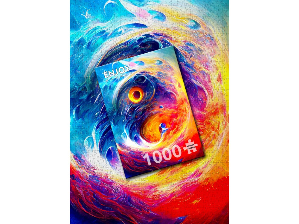 Puzzle 1000 piese Enjoy – Yin Yang Redux [4]