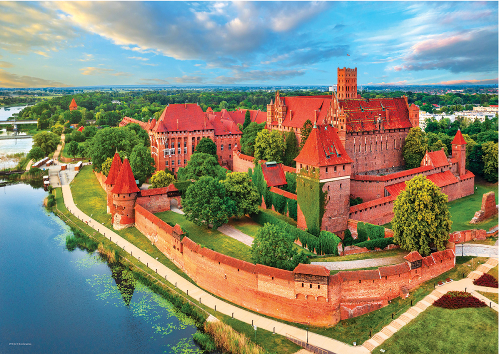 Puzzle 1000 piese Eurographics Malbork Castle Poland [2]