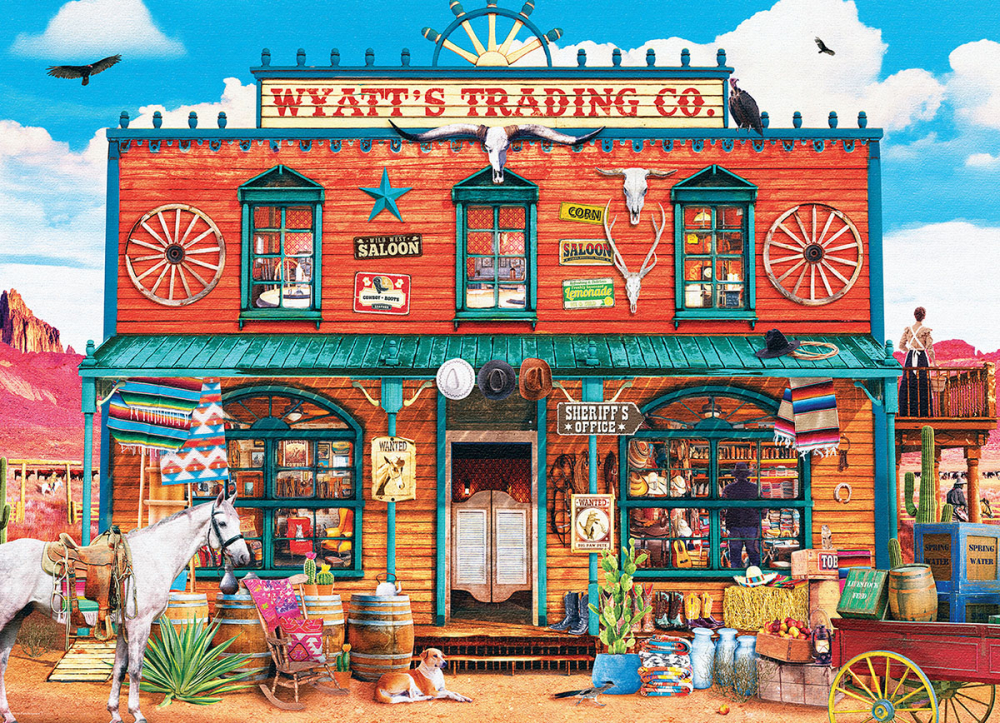Puzzle 1000 piese Eurographics Western General Store [2]