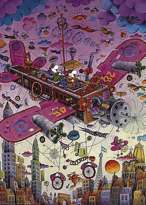 Puzzle 1000 piese Fly With Me! Heye 29887 [2]