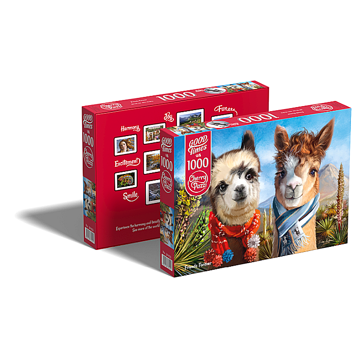 Puzzle 1000 piese Friends Forever 30455 Cherry Pazzi [2]