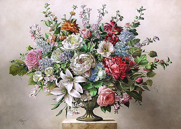 Puzzle 1000 piese Glamour Bouquet 30134 Cherry Pazzi [3]