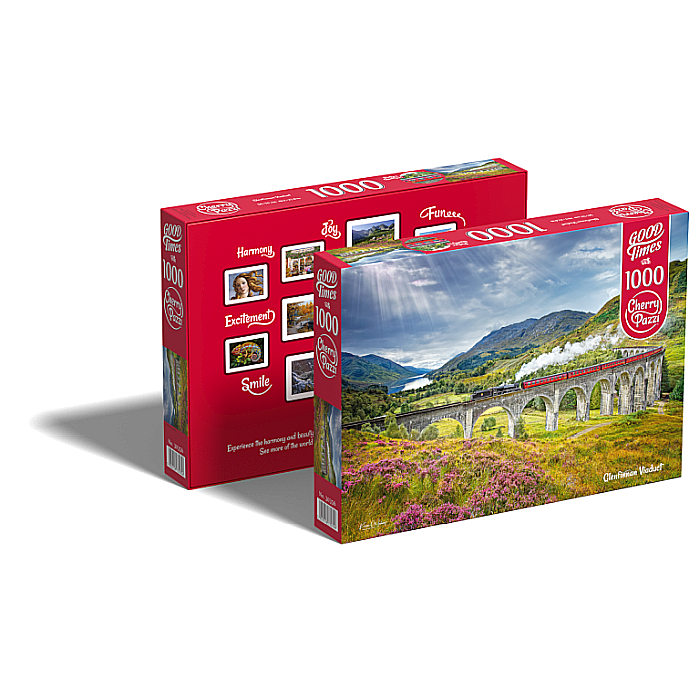 Puzzle 1000 piese Glenfinnan Viaduct 30356 Cherry Pazzi [2]