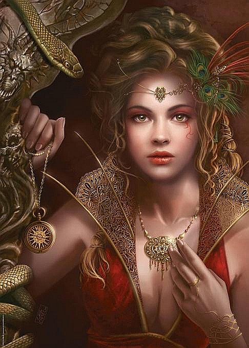 Puzzle 1000 piese Gold Jewellery Heye 29614 [2]
