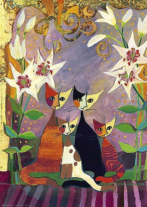 Puzzle 1000 piese Lilies 29819 [2]