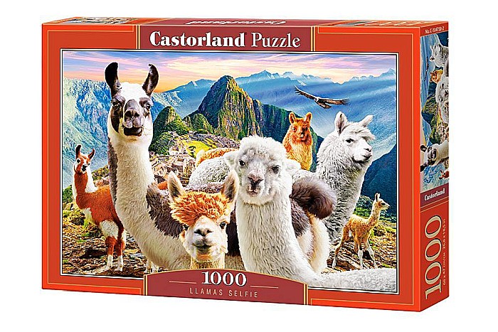 Puzzle 1000 piese Llamas Selfie Castorland 104758 [1]