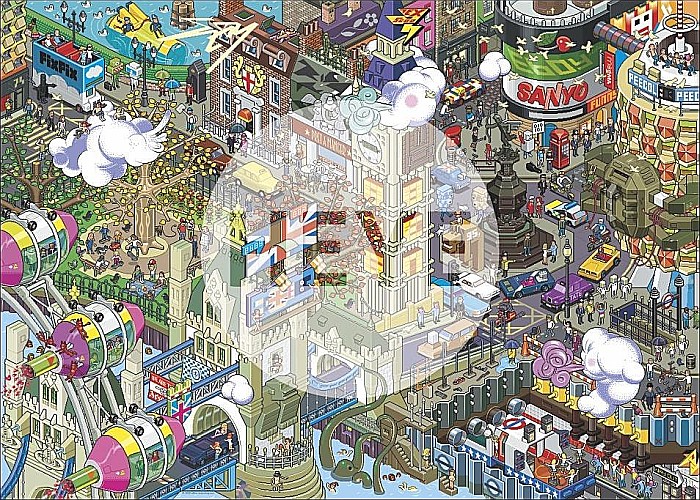 Puzzle 1000 piese London Quest Heye 29935 [2]