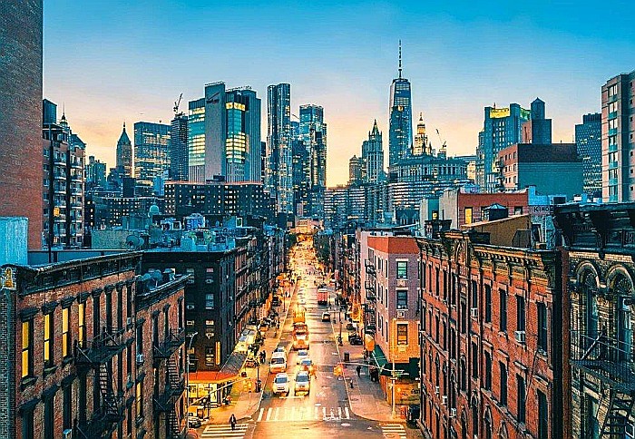 Puzzle 1000 piese Lower Manhattan Castorland 105083 [2]
