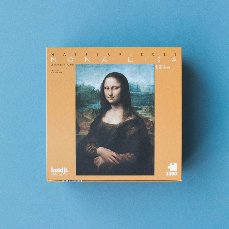 Puzzle 1000 piese Mona lisa, Londji [3]