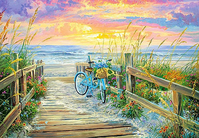 Puzzle 1000 piese Morning Ride 104741 Castorland [2]