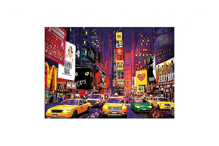 Puzzle 1000 piese Neon Time Square, New York 18499 [3]