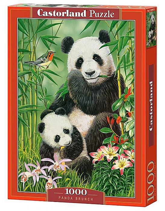 Puzzle 1000 piese Panda Brunch Castorland 104987 [1]