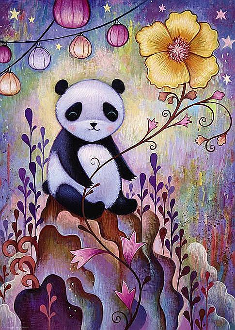 Puzzle 1000 piese Panda Naps Heye 29803 [2]