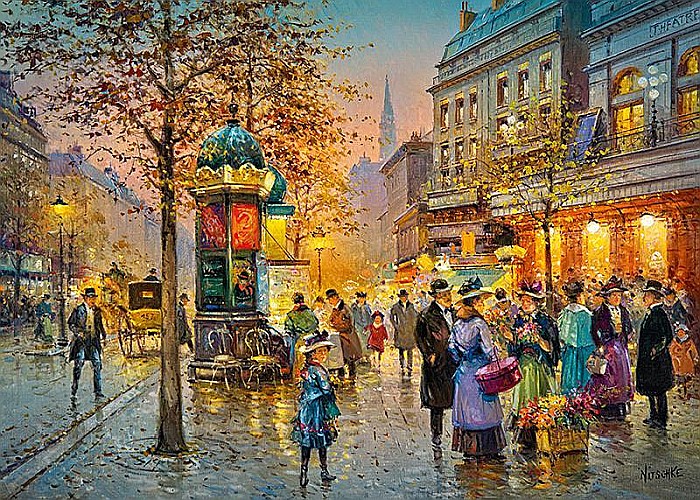 Puzzle 1000 piese Paris Boulevard 30202 Cherry Pazzi [3]