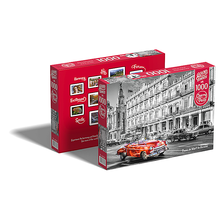 Puzzle 1000 piese Paseo de Marti in Havana 30332 Cherry Pazzi [2]