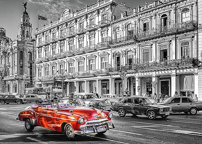 Puzzle 1000 piese Paseo de Marti in Havana 30332 Cherry Pazzi [3]