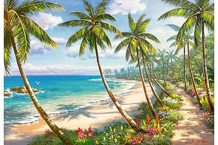 Puzzle 1000 piese Pathway to Paradise 104666 [2]