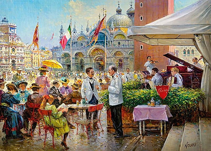 Puzzle 1000 piese Piazza San Marco Venice 30653 Cherry Pazzi [2]