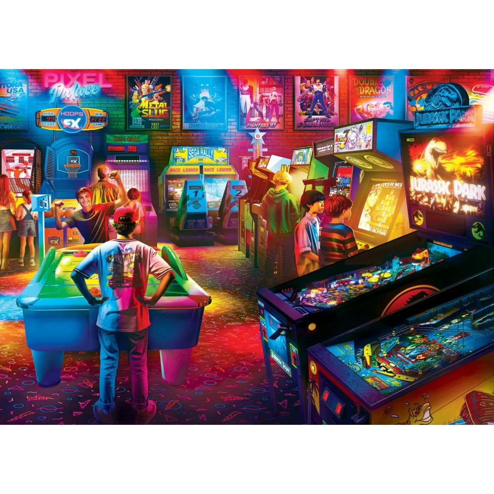 Puzzle 1000 piese Pop Culture Pinball Wizard's Lair [2]