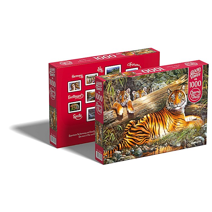 Puzzle 1000 piese Quiet Fire 30325 Cherry Pazzi [2]