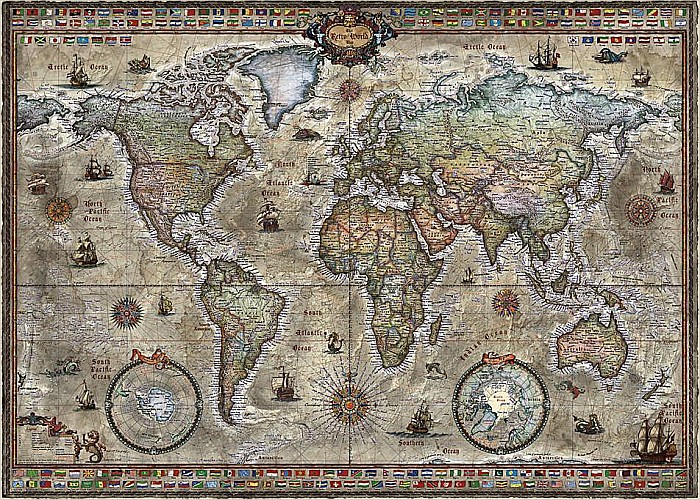 Puzzle 1000 piese Retro World 29871 [2]