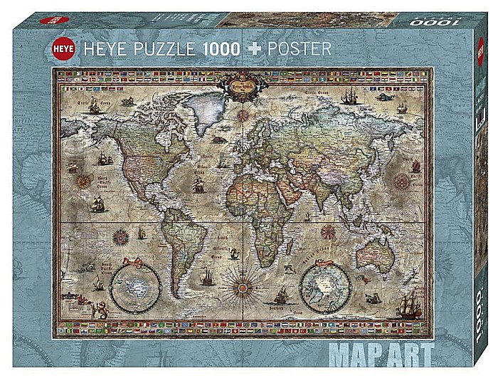 Puzzle 1000 piese Retro World 29871 [1]