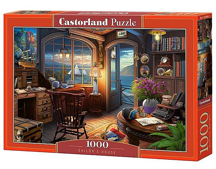 Puzzle 1000 piese Sailors House 105090 Castorland [1]