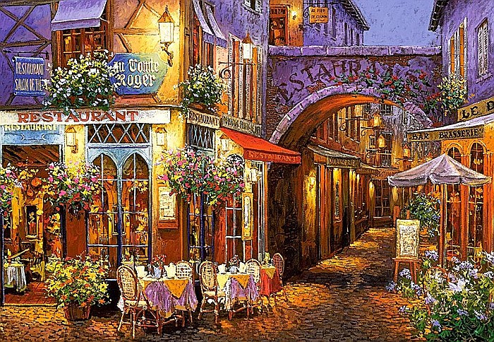 Puzzle 1000 piese Seara in Provence 104123 [2]