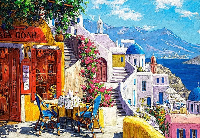 Puzzle 1000 piese Seara pe Marea Egee 104130 [2]