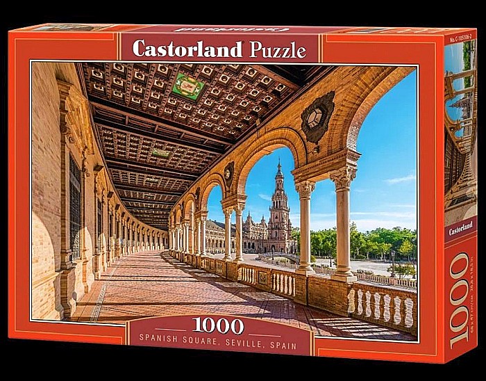 Puzzle 1000 piese Spanish Square Seville Spain Castorland 105106 [1]
