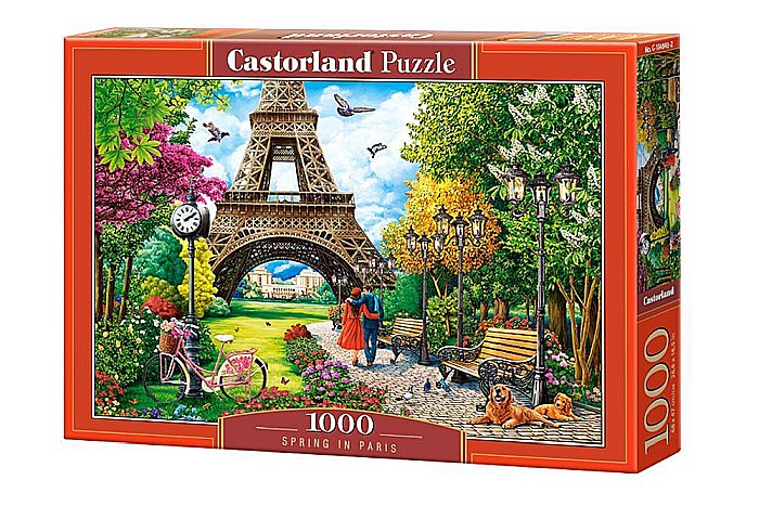 Puzzle 1000 piese Spring in Paris 104840 Castorland [1]