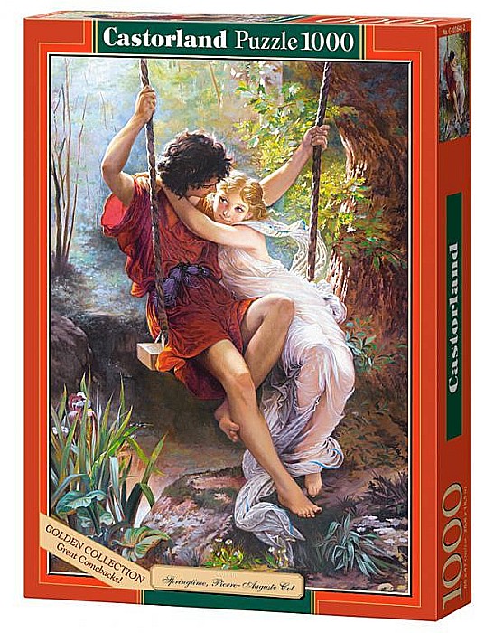 Puzzle 1000 piese Springtime, Pierre-Auguste Cot 101641 [1]
