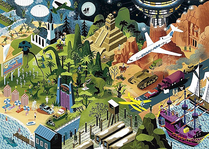 Puzzle 1000 piese Steven Spielberg Films Heye 29883 [2]