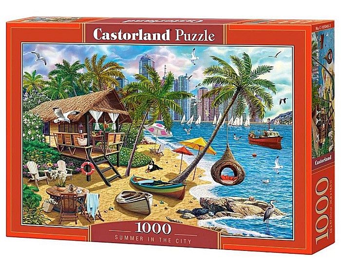 Puzzle 1000 piese Summer in the City 105045 Castorland [1]