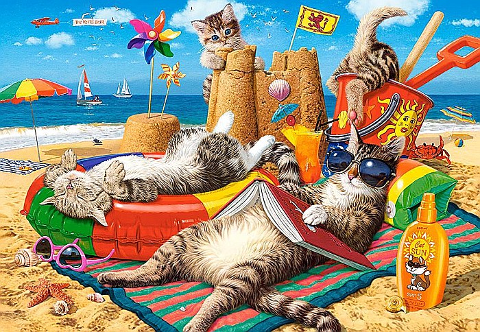 Puzzle 1000 piese Summer Vibes Castorland 104772 [2]