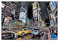 Puzzle 1000 piese Time Square, New York, HDR 15525 [2]